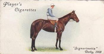 1933 Player's Derby and Grand National Winners #1 Signorinetta Front